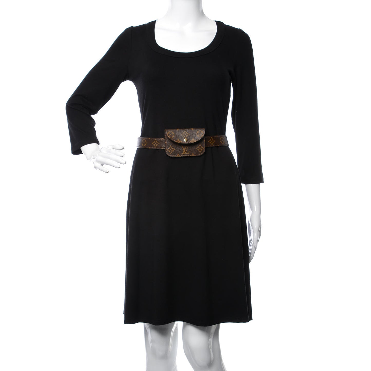 Monogram Ceinture Pochette Solo Belt 85 34