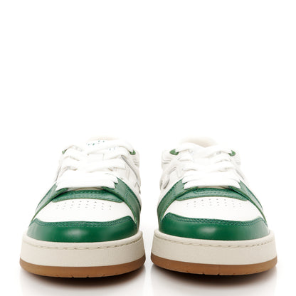 Fendi Vitello Mens Fendi Match Low Top Sneakers 8 White Green 3 of 9