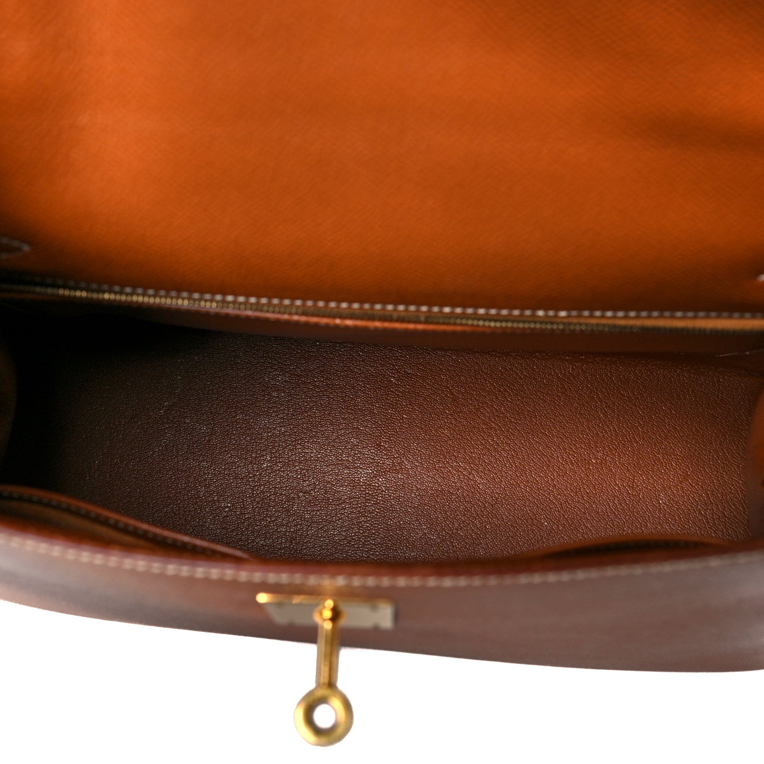 Hermes Courchevel Kelly Sellier 32 Gold 5 of 15