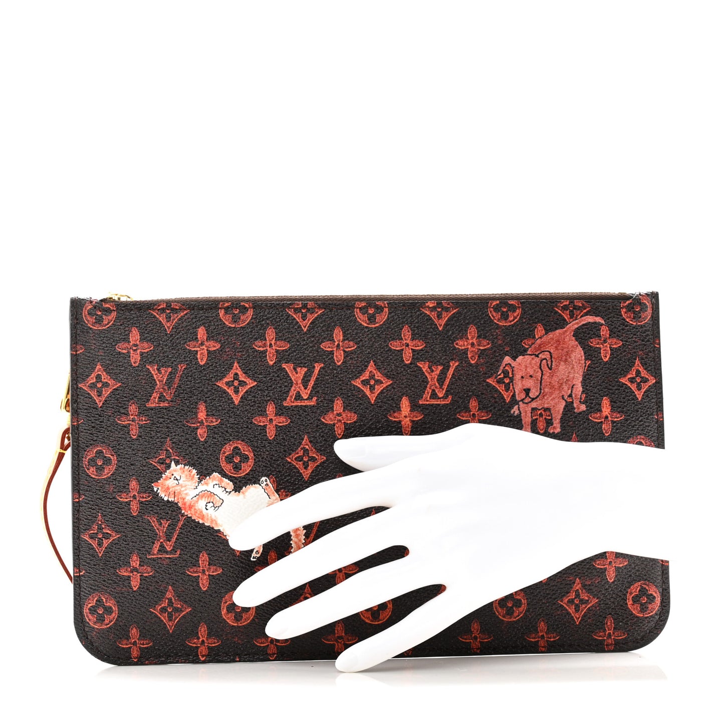 Catogram Neverfull MM GM Pochette Marron