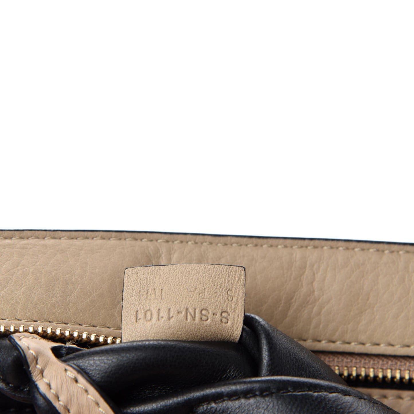 Smooth Calfskin Suede Medium Trapeze Sahara
