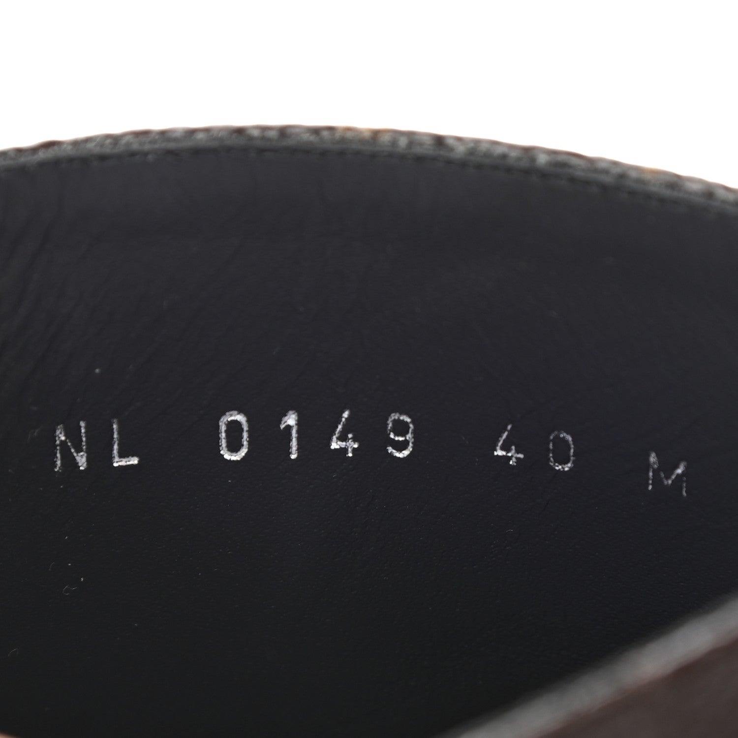 Louis Vuitton Calfskin Monogram Wonderland Flat Ranger Boots 40 Black 8 of 8