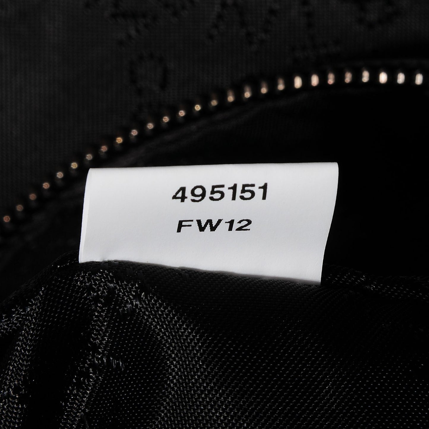 Metallic Linen Falabella Grey