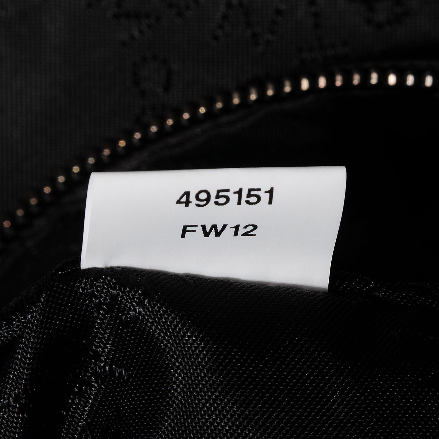 Stella McCartney Metallic Linen Falabella Grey 9 of 10