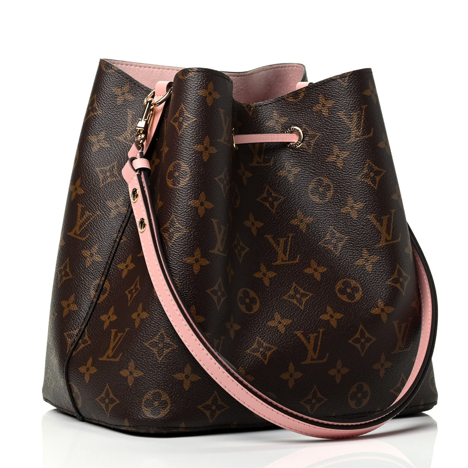 Louis Vuitton Monogram Neonoe MM Rose Poudre 2 of 4