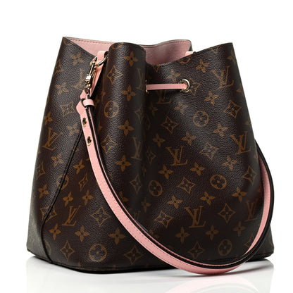 Louis Vuitton Monogram Neonoe MM Rose Poudre 2 of 4