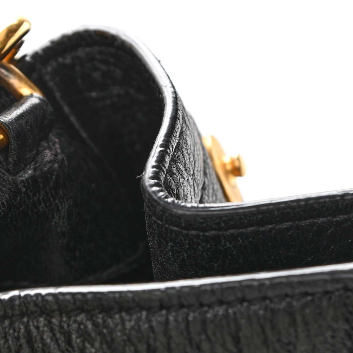 Vitello Daino Tote Black