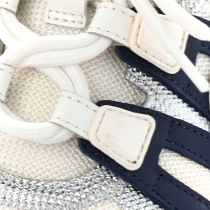 Louis Vuitton Calfskin Technical Nylon LV Archlight Sneaker 37 White Blue Pink 14 of 15