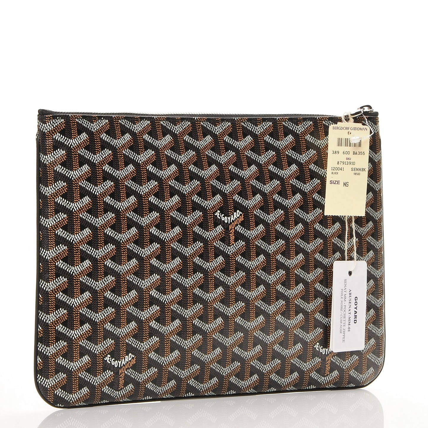 Goyardine Senat Pochette MM Black