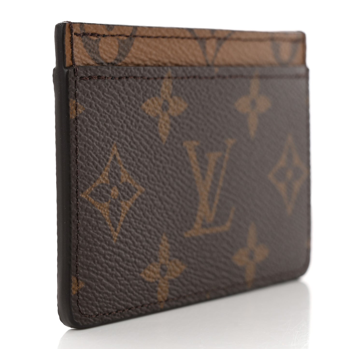 Reverse Monogram Card Holder