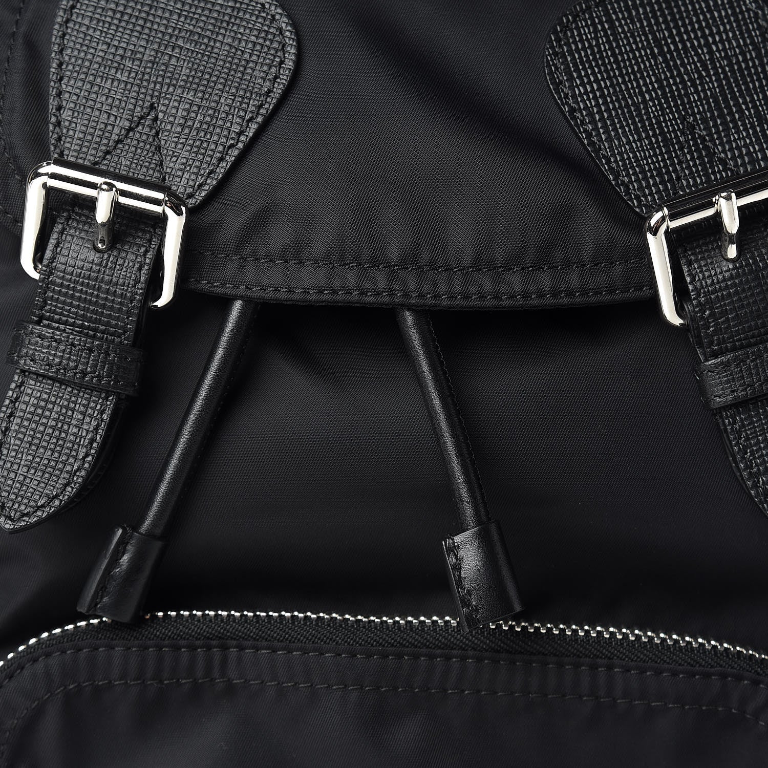Burberry Nylon Medium Rucksack Backpack Black 8 of 10