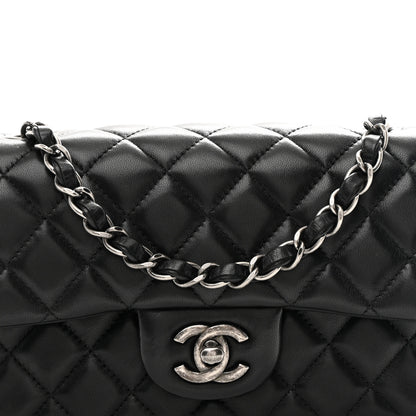 Chanel Lambskin Quilted Mini Rectangular Flap Black 8 of 11