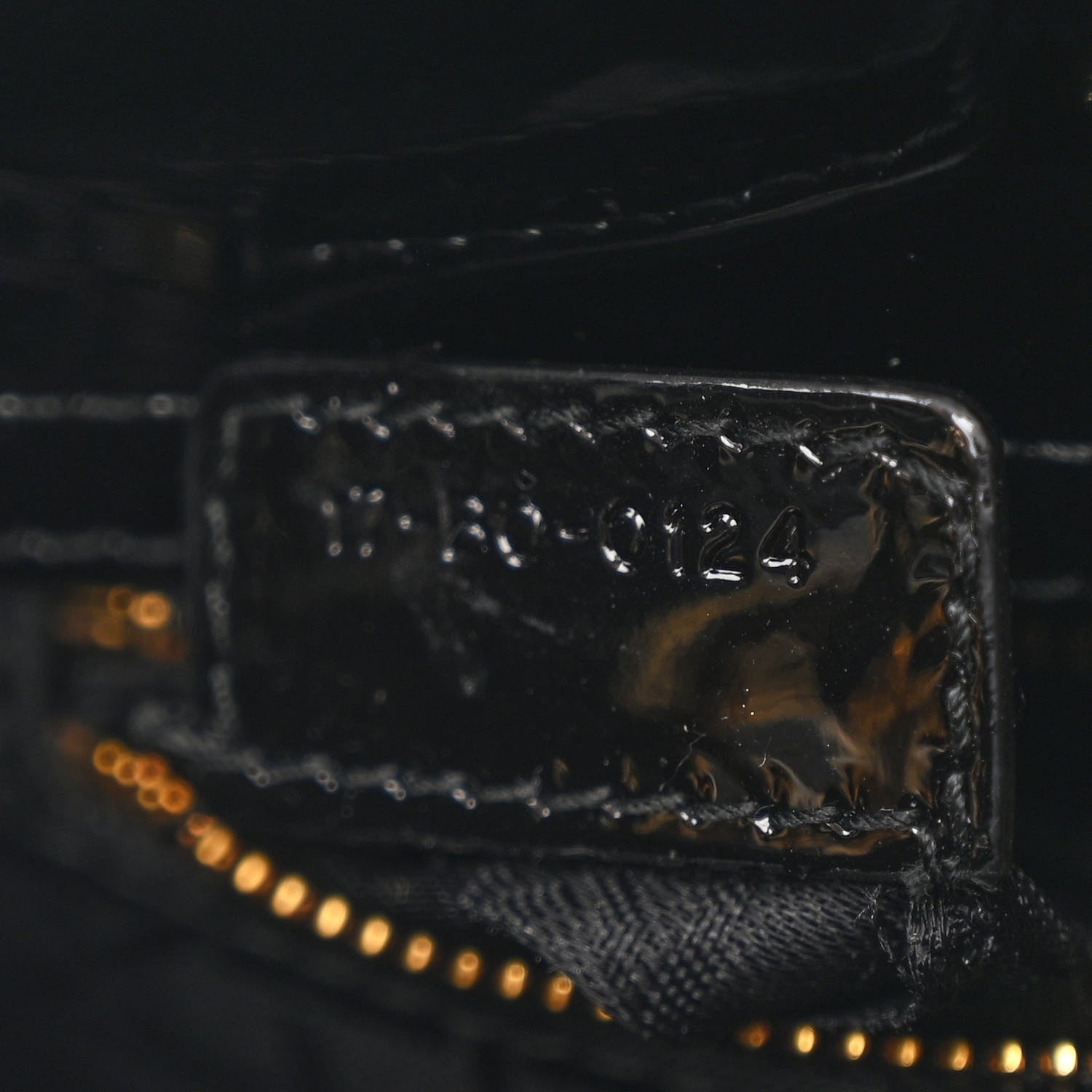 Christian Dior Patent Cannage Mini Lady Dior Black 7 of 12