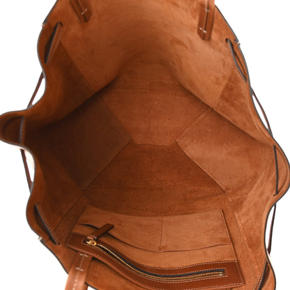 Celine Smooth Calfskin Medium Belt Cabas Phantom Brown 5 of 9