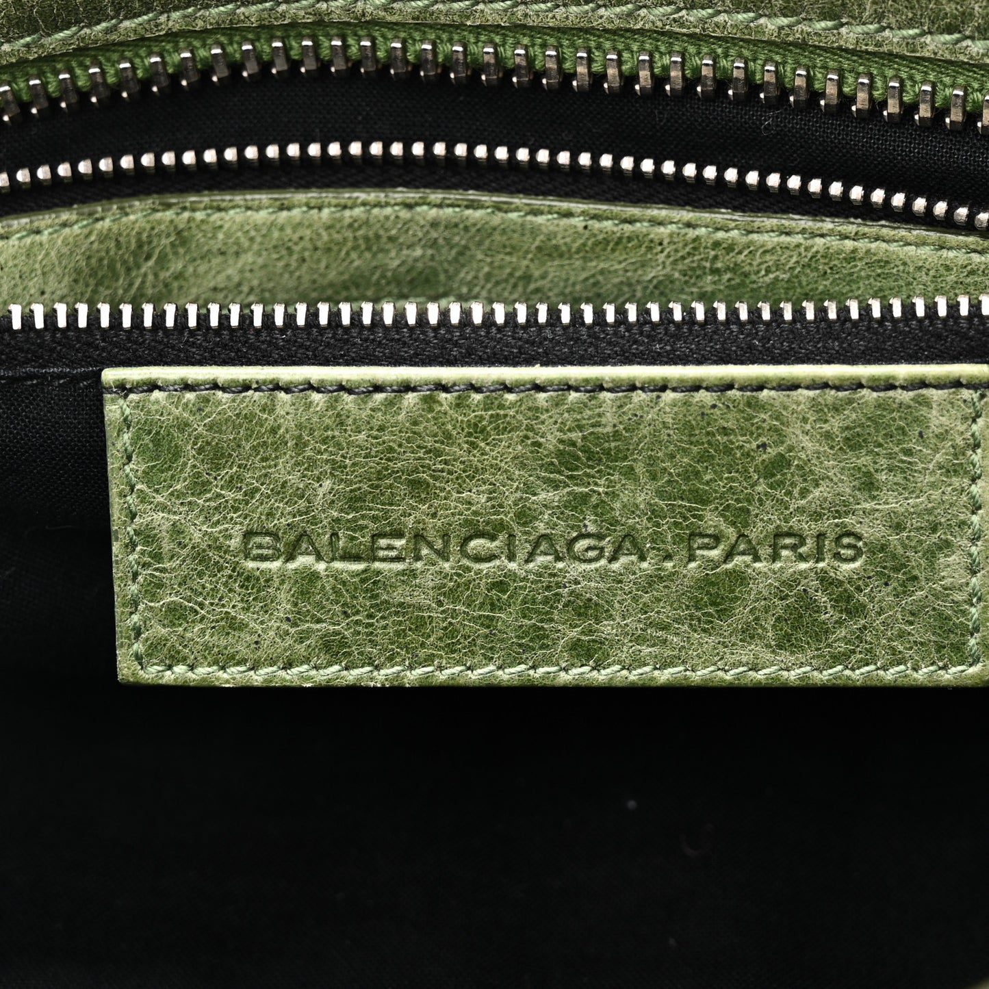 Agneau Giant 21 Silver Hardware City Vert Thyme