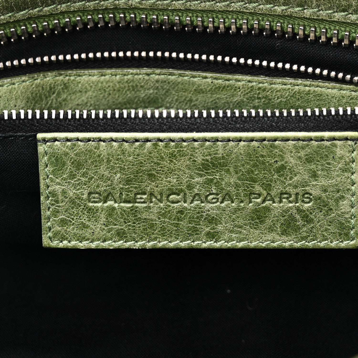 Balenciaga Agneau Giant 21 Silver Hardware City Vert Thyme 7 of 14