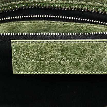 Balenciaga Agneau Giant 21 Silver Hardware City Vert Thyme 7 of 14