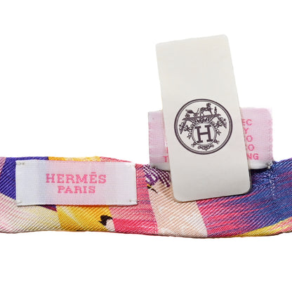 Hermes Silk Marble Doll Twilly Rose Multicolor 3 of 3