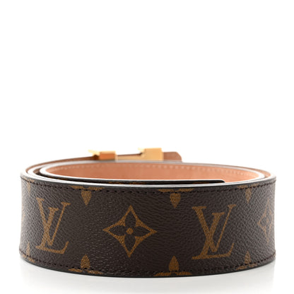 Louis Vuitton Monogram 40mm LV Initiales Belt 85 34 2 of 8
