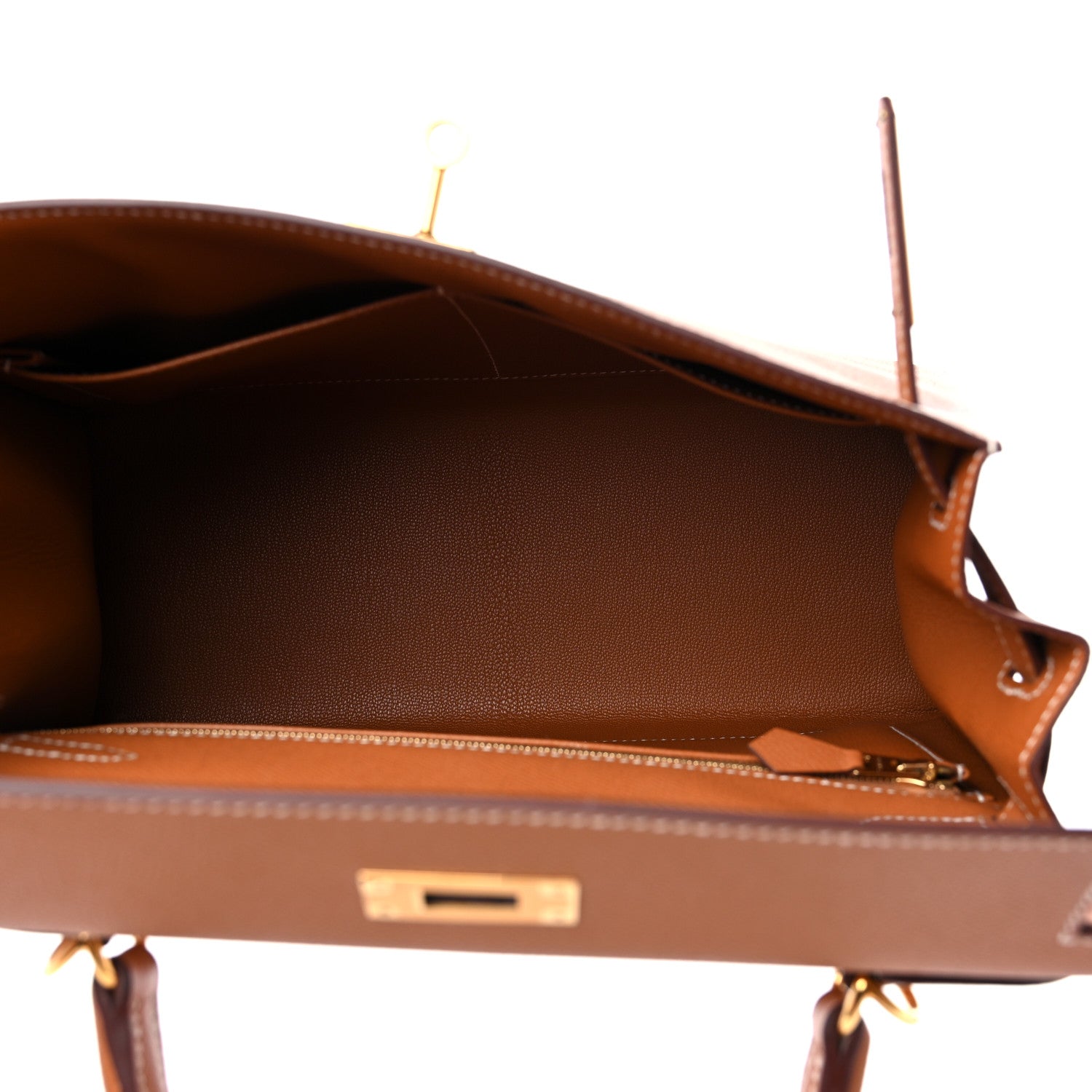 Hermes Epsom Kelly Sellier 28 Gold 5 of 9