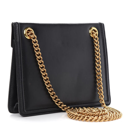 Dolce & Gabbana Smooth Calfskin Mini Devotion Envelope Bag Black 3 of 8