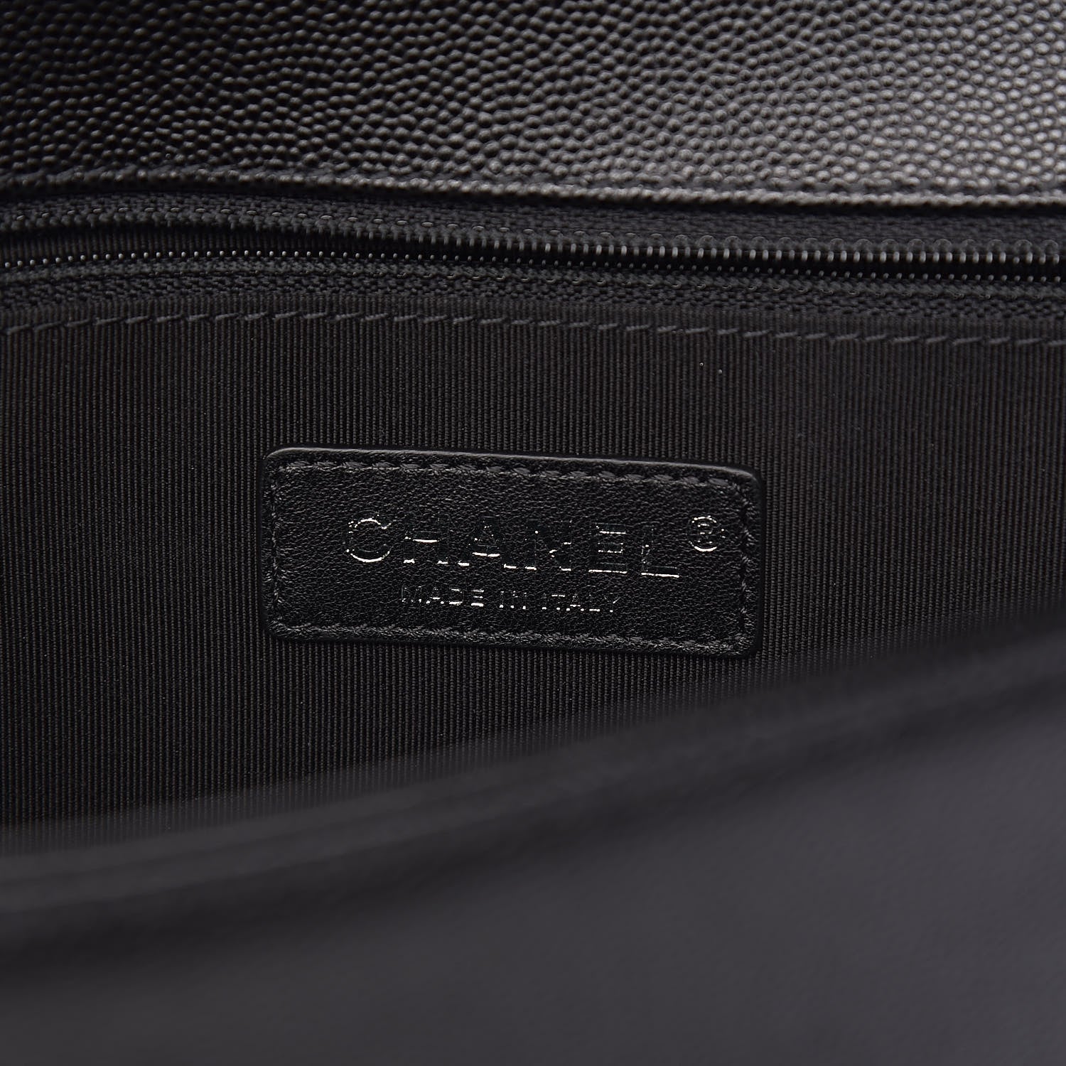 Chanel Caviar Quilted Large Boy Flap Black 6 of 12