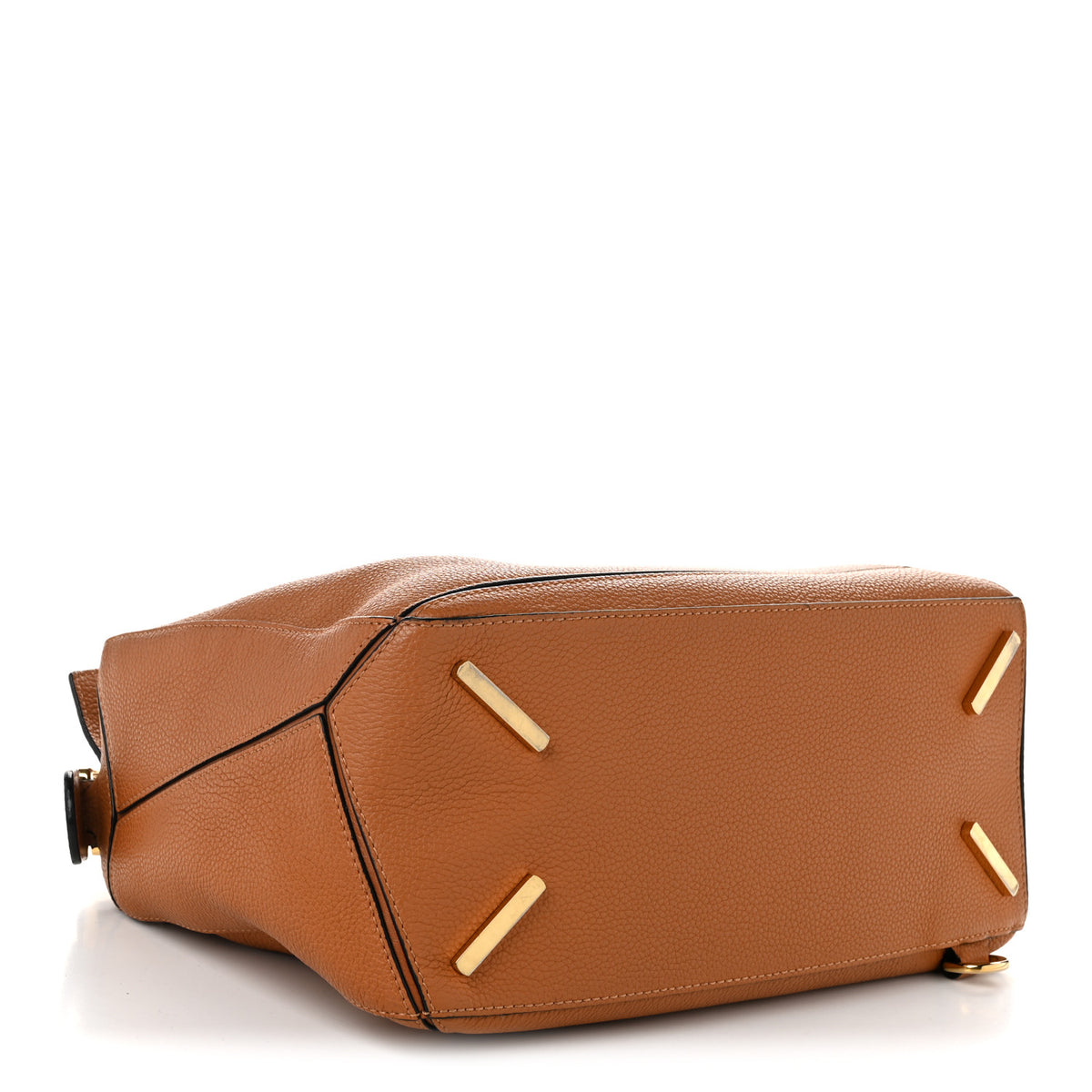 Calfskin Medium Puzzle Bag Tan