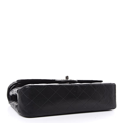 Chanel Lambskin Quilted Medium Double Flap Black 4 of 16
