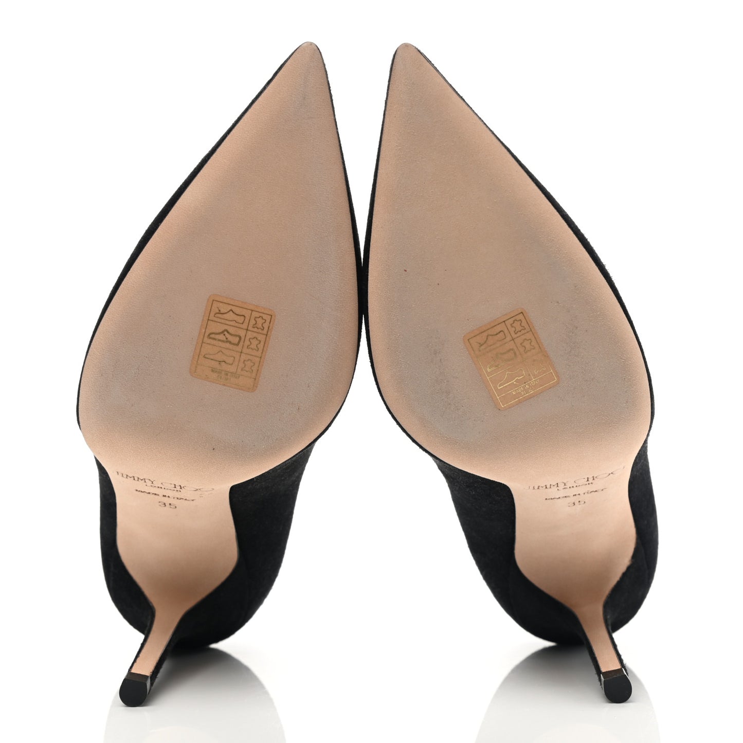 Suede Romy 85 Pumps 35 Black