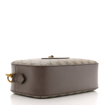 Gucci GG Supreme Monogram Web Neo Vintage Shoulder Bag Beige New Acero Crop 4 of 13