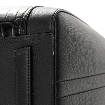 Givenchy Calfskin Crocodile Embossed Medium Antigona Black 11 of 16
