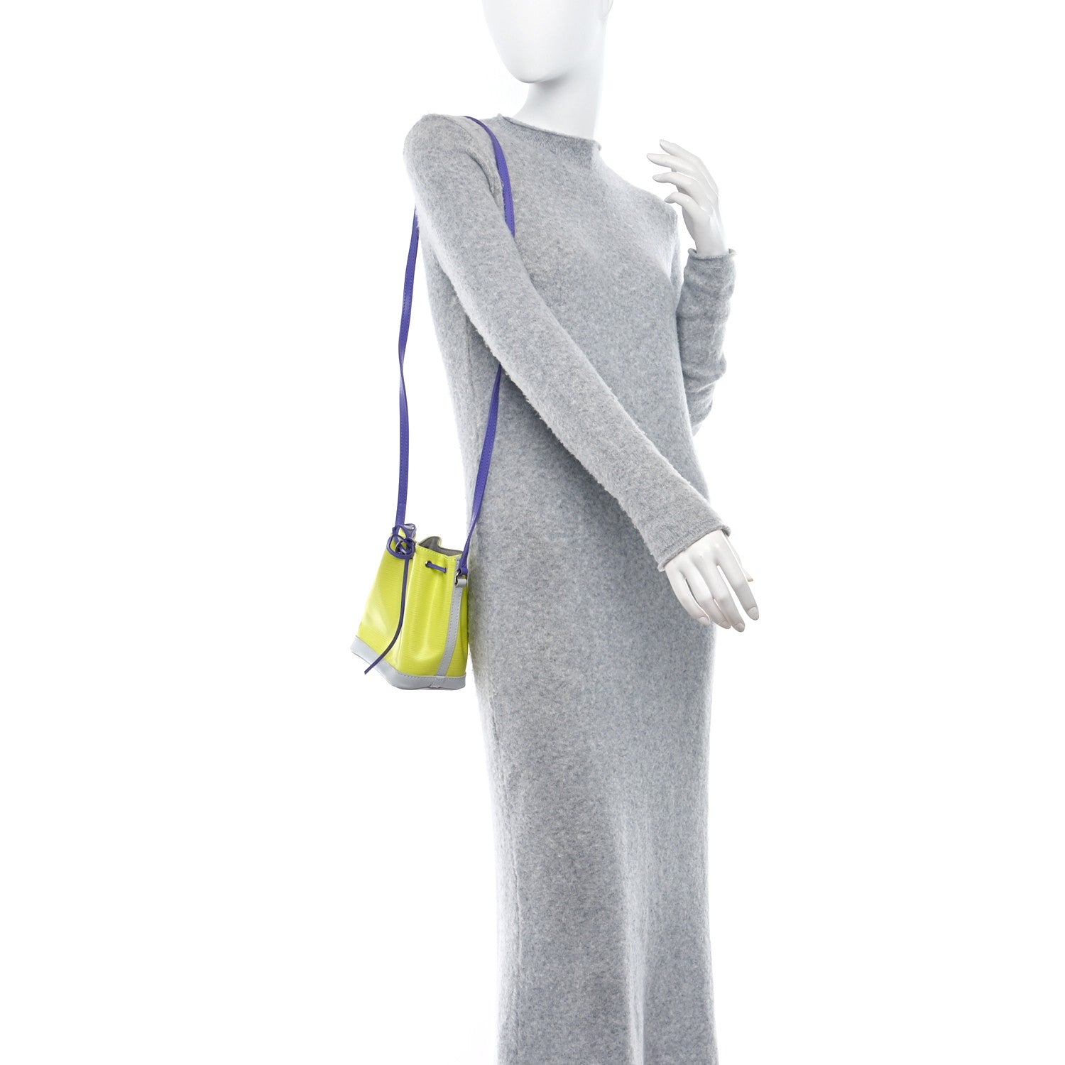Louis Vuitton Epi Nano Noe Acid Yellow 3 of 8
