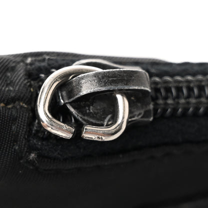 Prada Tessuto Nylon Soft Calfskin Shoulder Bag Black 13 of 13