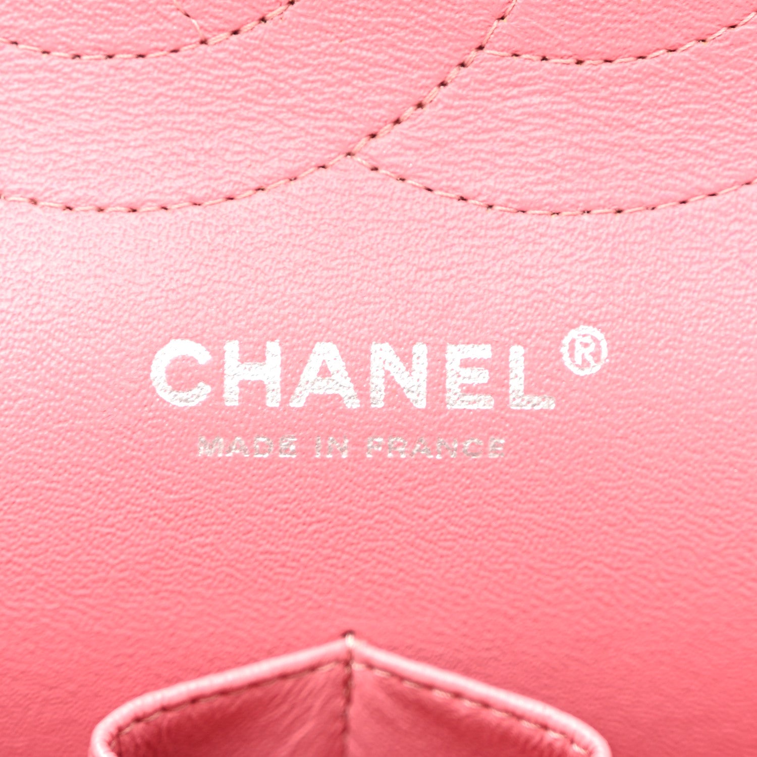 Chanel Lambskin Quilted Jumbo Double Flap Pink 6 of 14