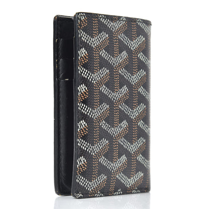 Goyard Goyardine Saint Pierre Card Holder Black 3 of 13