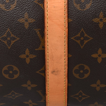 Louis Vuitton Monogram Keepall Bandouliere 55 10 of 18