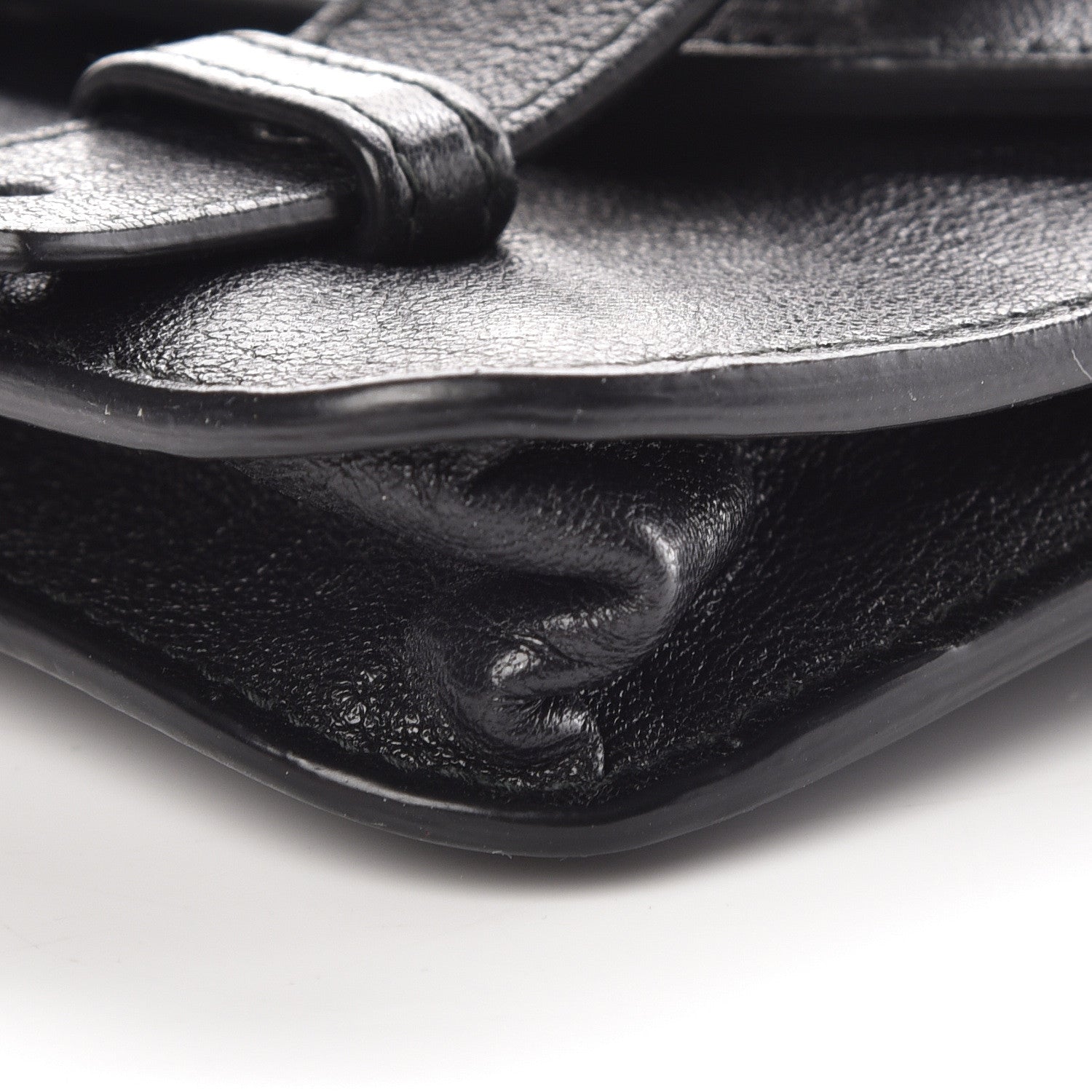 Proenza Schouler Lambskin Large PS1 Chain Wallet Black 9 of 9