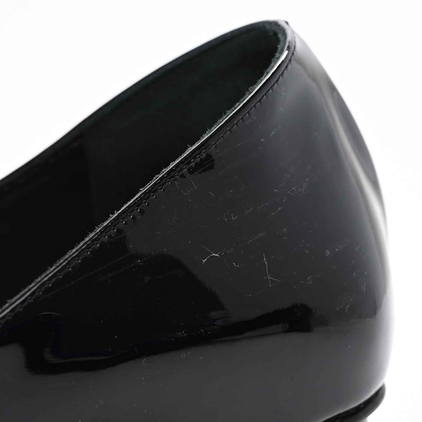 Patent Square Mary-Jane Pumps 40 Black