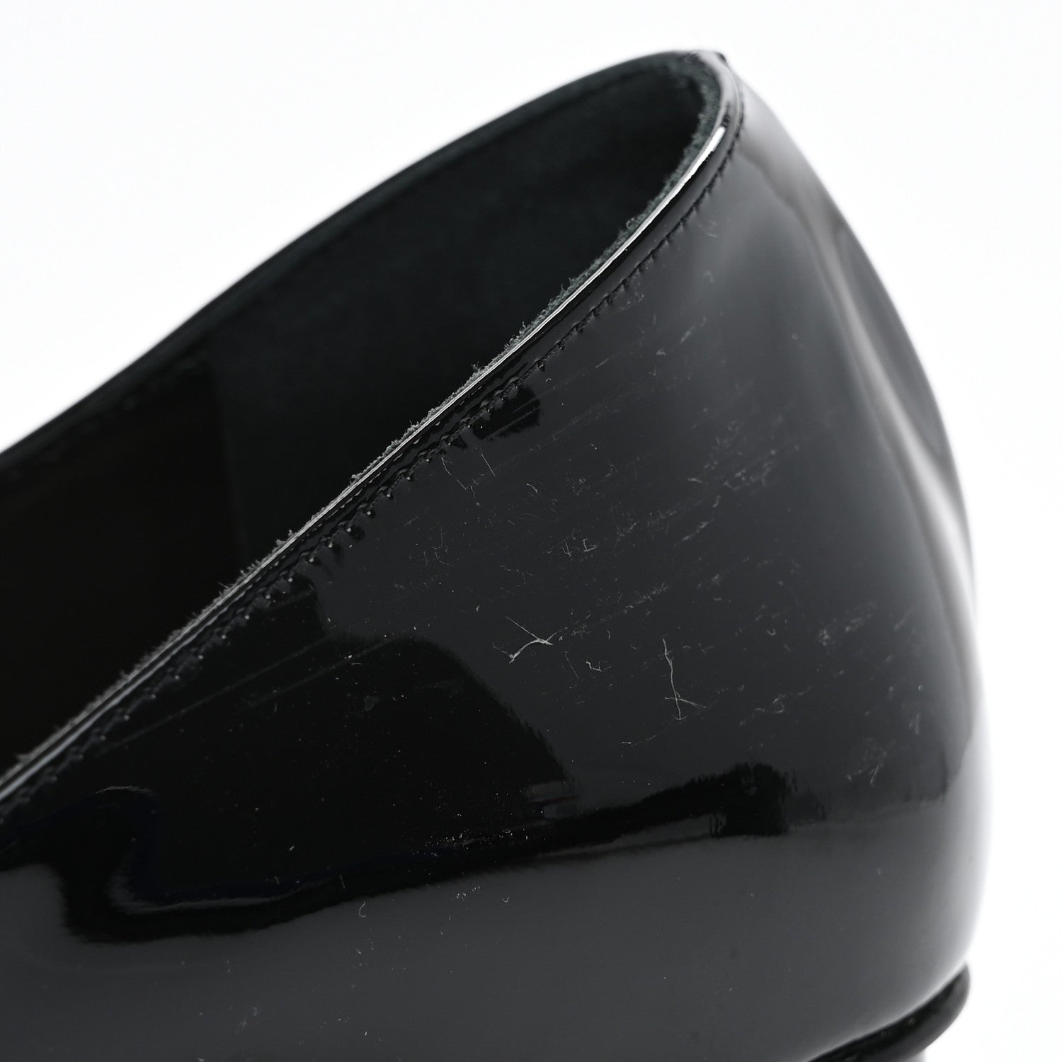 Christian Dior Patent Square Mary-Jane Pumps 40 Black 10 of 13