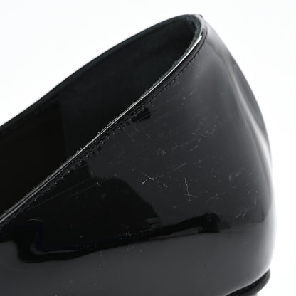 Christian Dior Patent Square Mary-Jane Pumps 40 Black 10 of 13