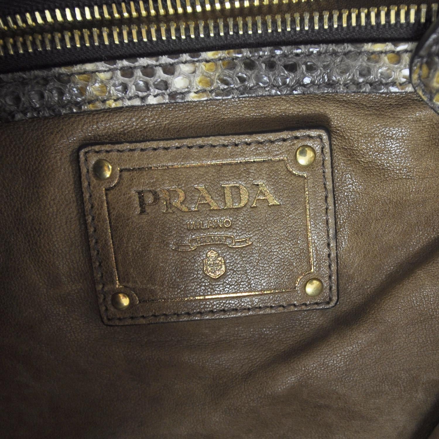 Prada Python Hobo 8 of 10
