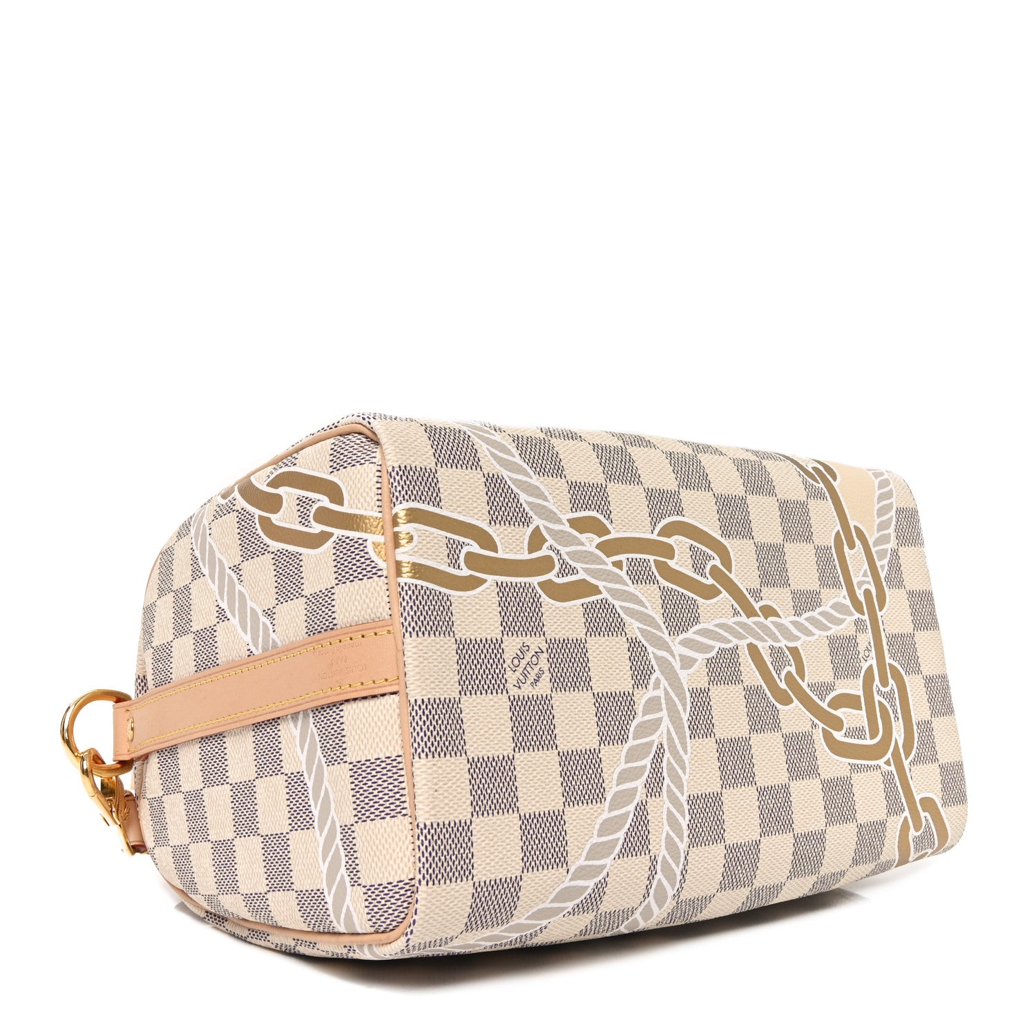 Louis Vuitton Damier Azur Nautical Speedy Bandouliere 25 4 of 9