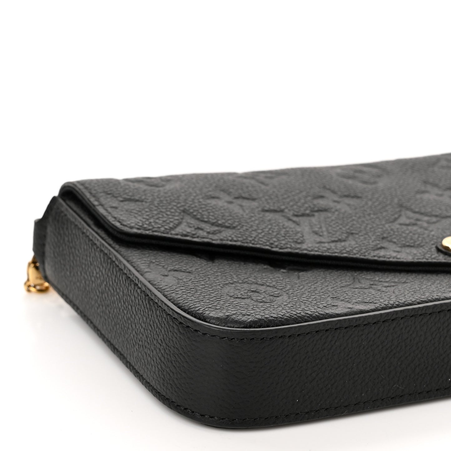 Empreinte Pochette Felicie Chain Wallet Black