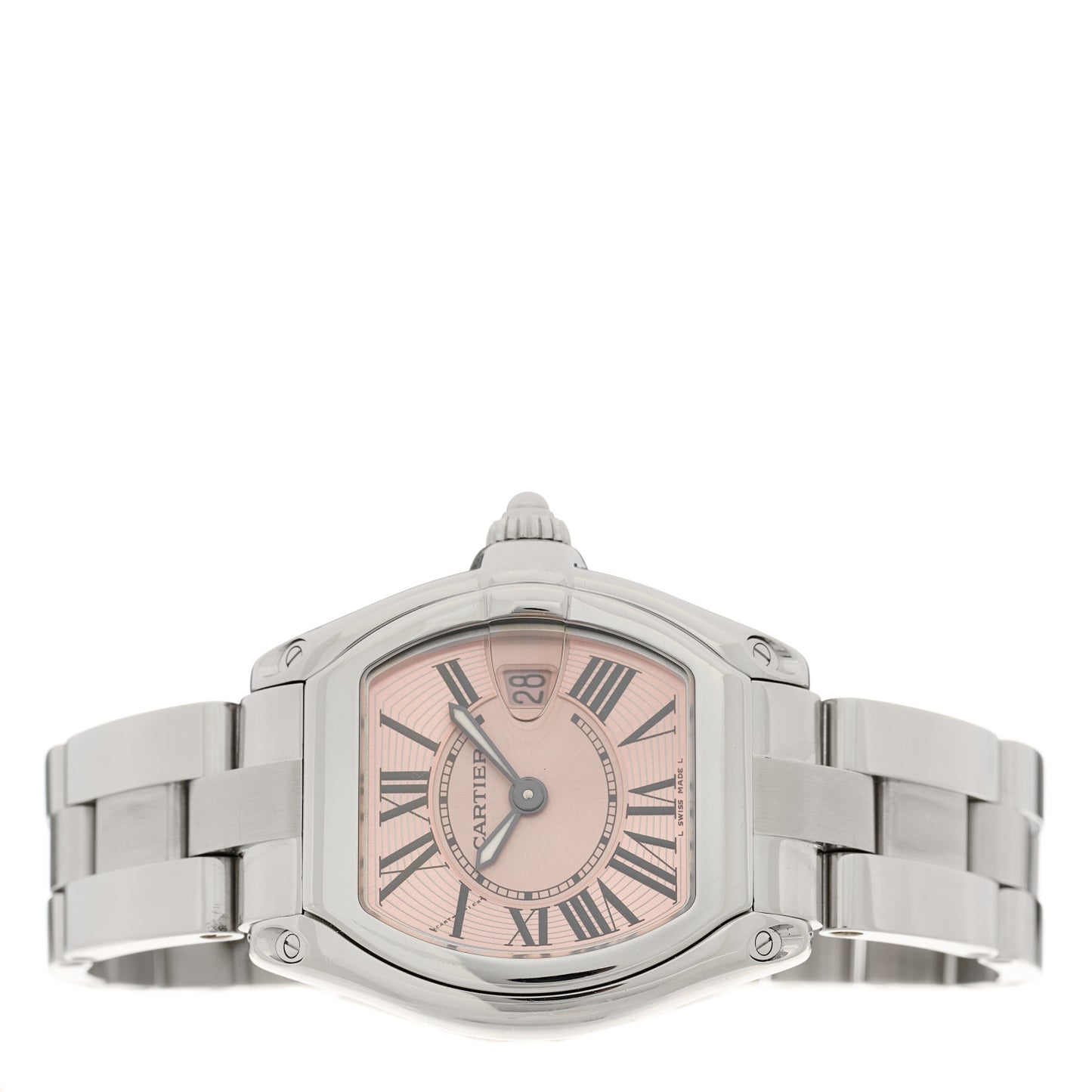 Stainless Steel 31mm Roadster Quartz Watch Pink