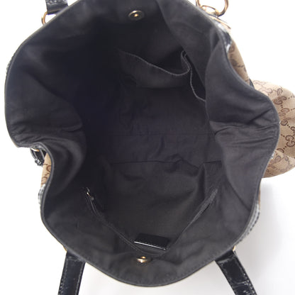 Gucci Monogram Full Moon Tote Black 5 of 13