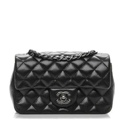 Chanel Caviar Quilted Mini Rectangular Flap Black 1 of 7