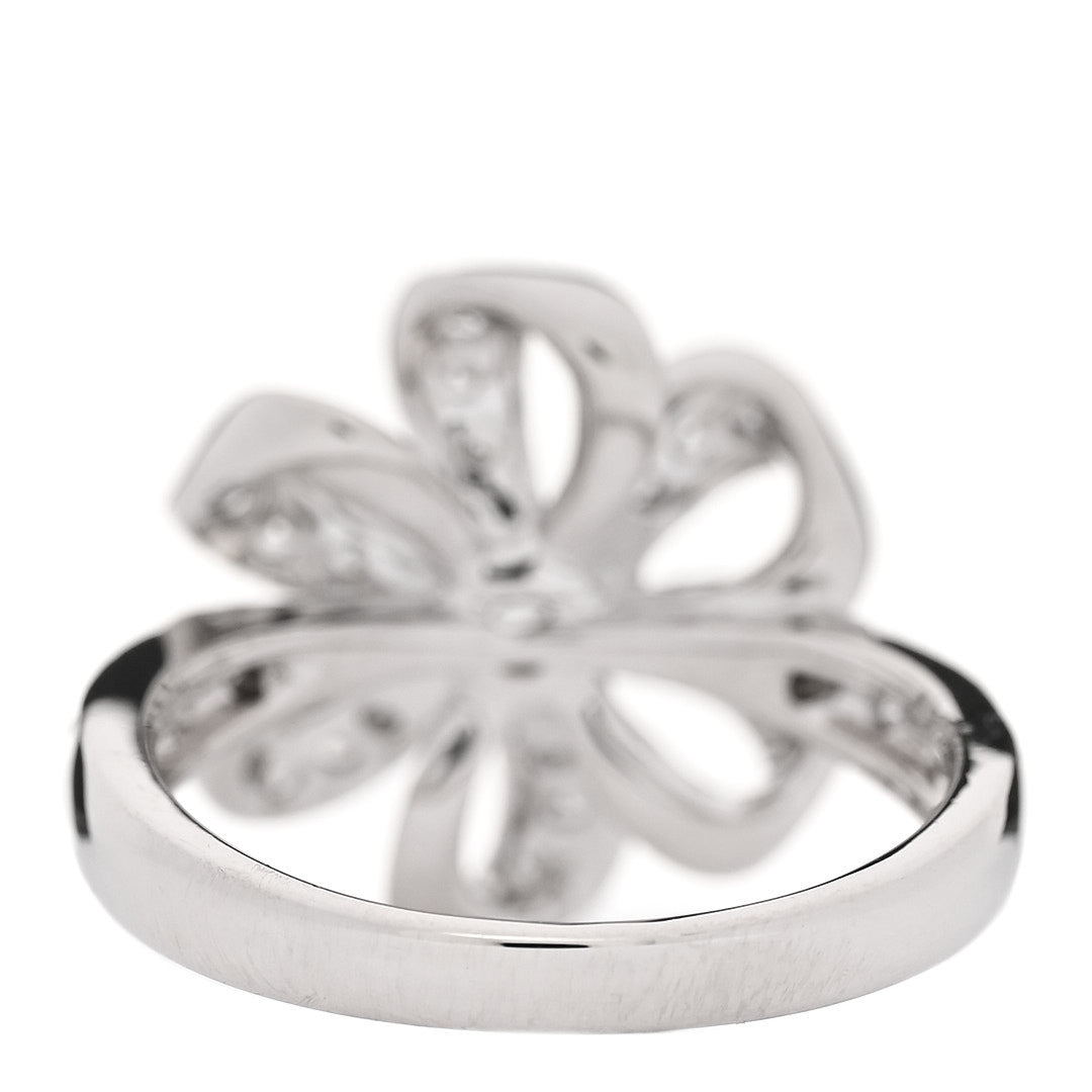Parker & West by FASHIONPHILE Platinum Diamond Bow Ring 52 6 3 of 6