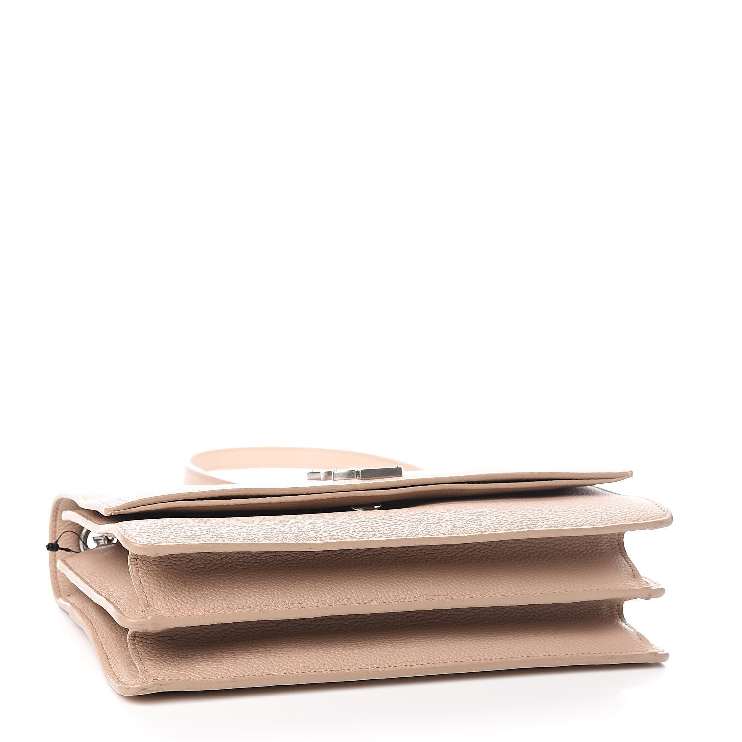 Saint Laurent Grained Calfskin Embossed Monogram Medium Sunset Marble Pink 4 of 10