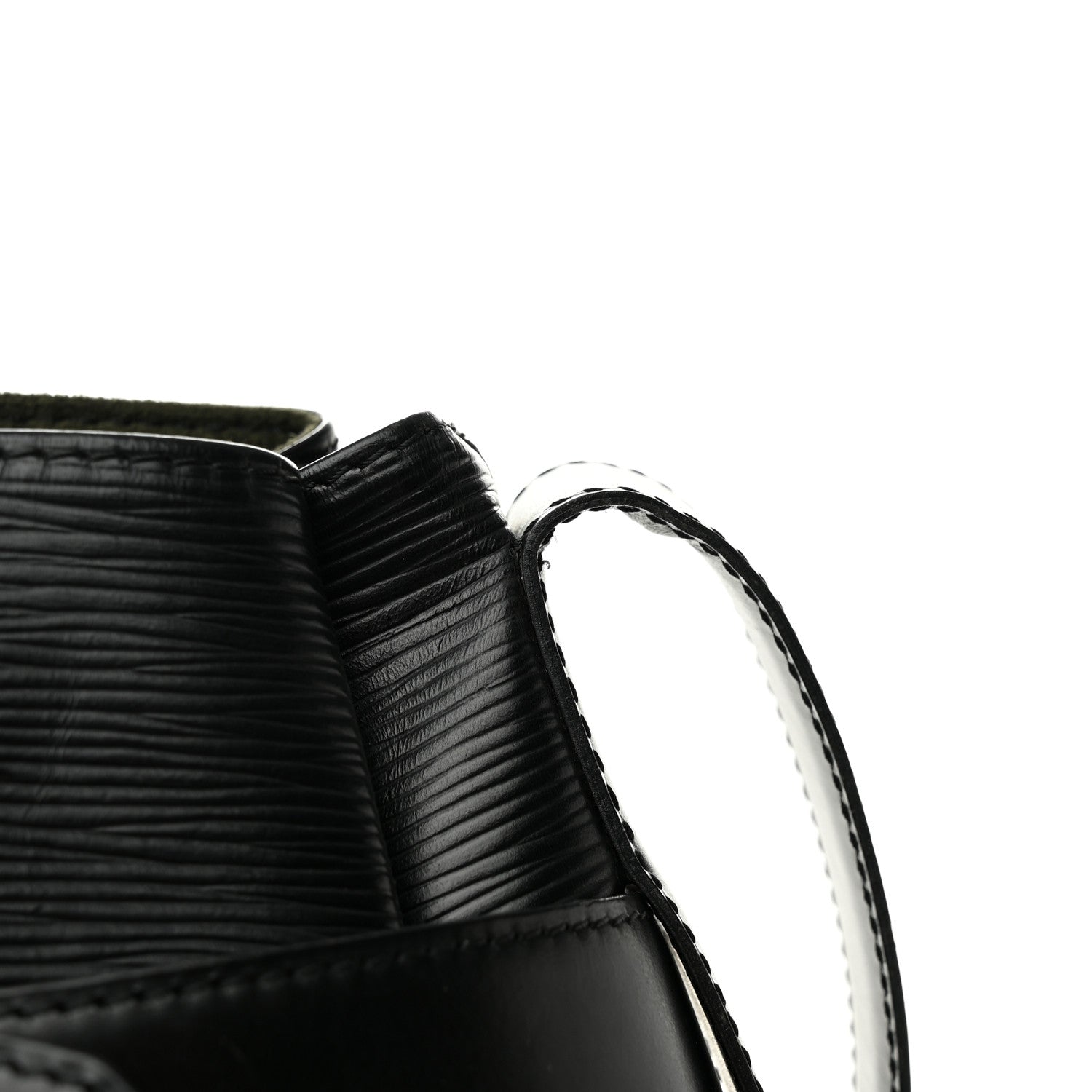 Louis Vuitton Epi Sac D'epaule Black 12 of 18