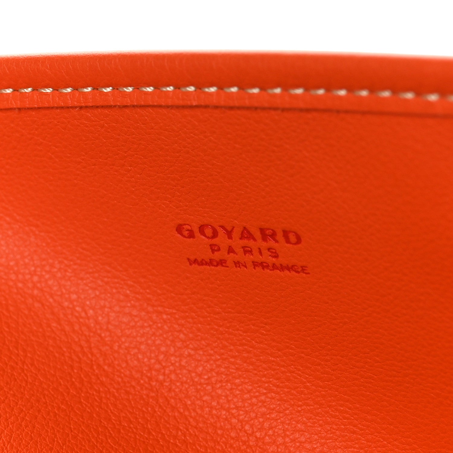 Goyard Goyardine Reversible Anjou GM Orange 7 of 9